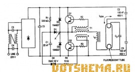 Источник питания флуоресцентных ламп