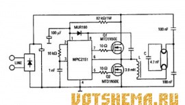Источник питания флуоресцентных ламп