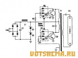Источник питания флуоресцентных ламп