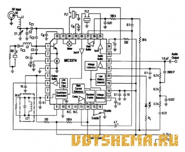 Микросхема MC3374FTB