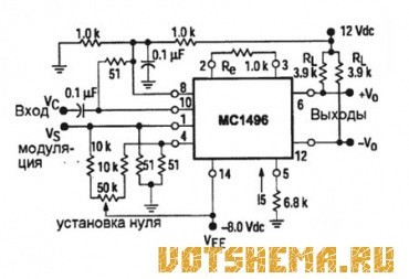 Микросхема MC1496