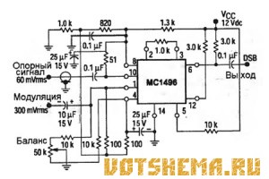 Микросхема MC1496