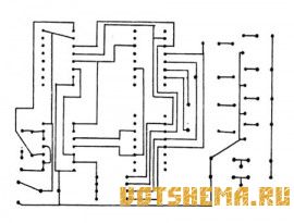 Переключатель гирлянд - бегущий свет