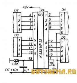 Автомобильный тахометр