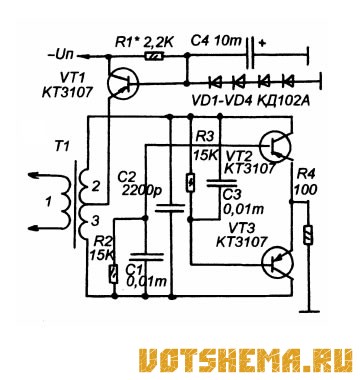 Схема генератора подмагничивания