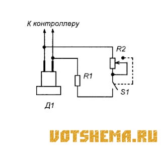 Переменный резистор для инжектора