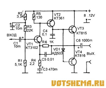 Схемы на лампе 6П14П - Схемы ламповых усилителей - RadioLamps