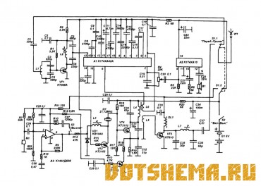 Схема радиостанции Ель-FM27СВ