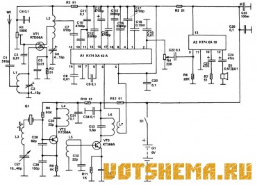 Схема радиоприемника 144 МГц
