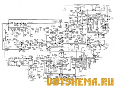 Схема беспроводного телефона FF-650