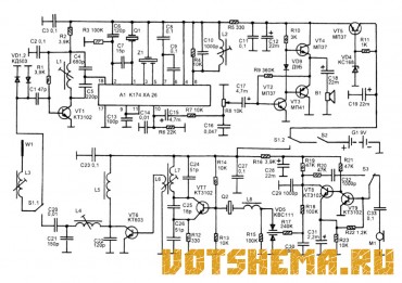 Схема миниатюрной СВ-Радиостанции
