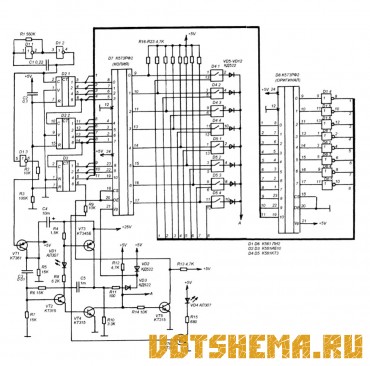 Схема копировщика ПЗУ