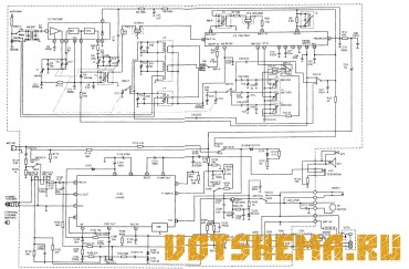 Схема магнитолы Sharp QT-100Z