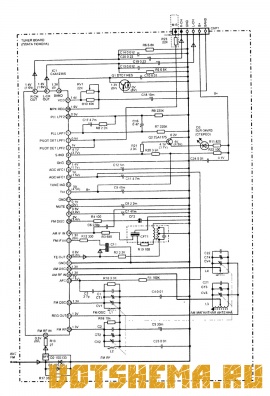 Схема магнитолы Sony CFS-904