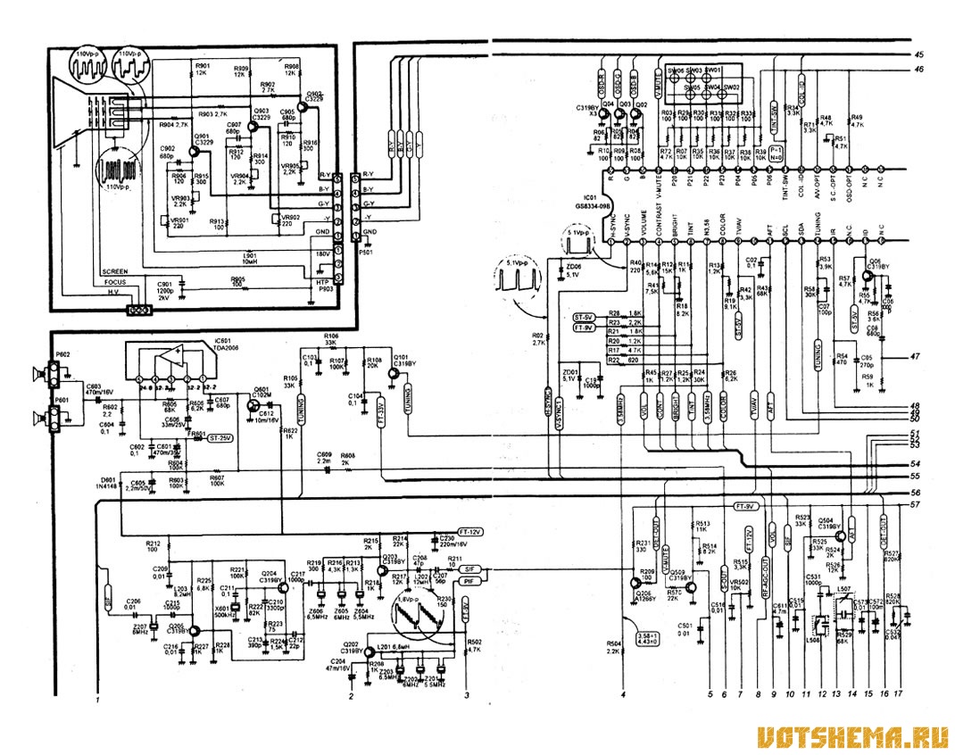 Схема Телевизора Фото