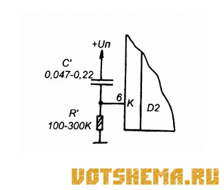 Схема часов на микросхеме К176ИЕ13