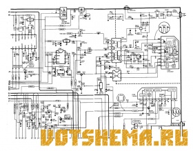 Схема телевизора Goldstar CF-14/20/21 B70Y