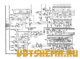Схема телевизора Goldstar CF-14/20/21 B70Y