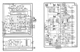 Схема магнитолы Sony CFS-DW38L