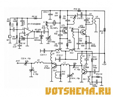Схема передатчиков 144 МГц