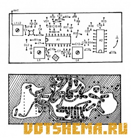 Схема Радиостанции Астра-1-FM-СВ