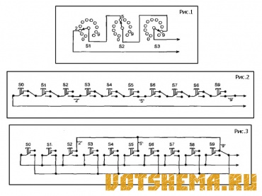 Схема электрических кодовых замков