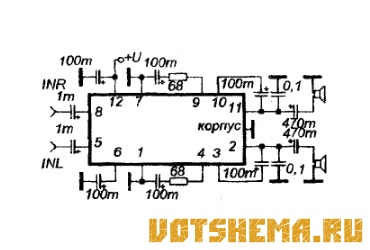 Микросхемы УМЗЧ DBL1034A, KA2206...