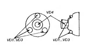 Схема инфракрасного датчика движения
