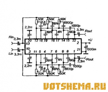 Микросхема KA22233