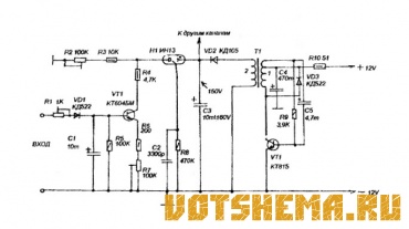 Газоразрядный линейный индикатор